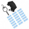 1 Set Dog Poop Bags Dog Leash Installation Waste Bag Clip Poop Storage Bag 1 Set Dog Poop Bags Dog Leash Installation Waste Bag Clip Poop Storage Bag
