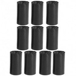 10 Rolls Of Pet Waste Bags Outdoor Waste Bag Thickened Garbage Storage Bag Black