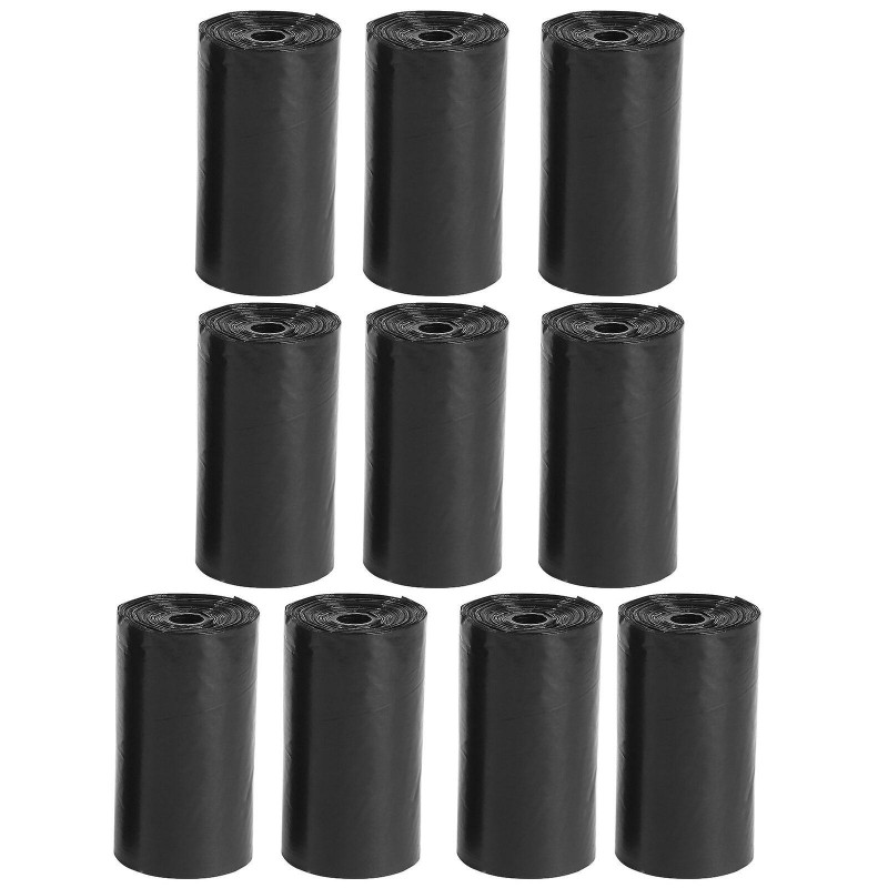10 Rolls Of Pet Waste Bags Outdoor Waste Bag Thickened Garbage Storage Bag Black 10 Rolls Of Pet Waste Bags Outdoor Waste Bag Thickened Garbage Storage Bag Black