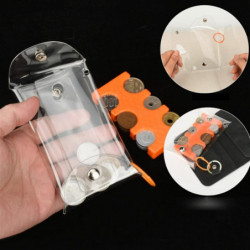 Coin Clip Portable Coin Container Pvc Material Coin Holder pour un stockage facile