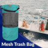 Miman Boat Trash Bag Portable Mesh Trash Bag Stockage d’ordures extérieur étanche pour votre bateau Miman Boat Trash Bag Portable Mesh Trash Bag Stockage d’ordures extérieur étanche pour votre bateau