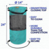 Miman Boat Trash Bag Portable Mesh Trash Bag Stockage d’ordures extérieur étanche pour votre bateau Miman Boat Trash Bag Portable Mesh Trash Bag Stockage d’ordures extérieur étanche pour votre bateau
