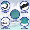 Miman Boat Trash Bag Portable Mesh Trash Bag Stockage d’ordures extérieur étanche pour votre bateau Miman Boat Trash Bag Portable Mesh Trash Bag Stockage d’ordures extérieur étanche pour votre bateau