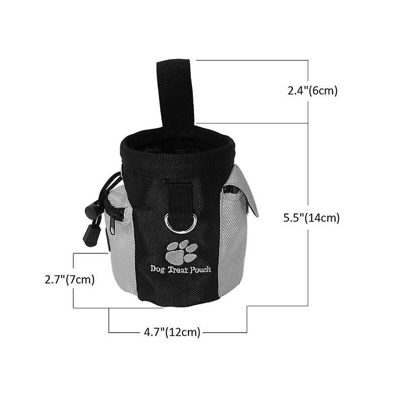 Miman Dog Treat Bag, Puppy Treat Pouch Pet Small Dog Bait Holder Walking Bag Miman Dog Treat Bag, Puppy Treat Pouch Pet Small Dog Bait Holder Walking Bag