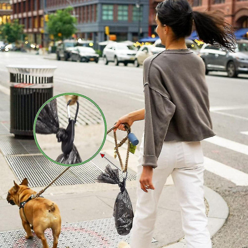 4 Pieces Dog Poop Waste Bag H H Waste Bag H Compatible With Leash 4 Pieces Dog Poop Waste Bag H H Waste Bag H Compatible With Leash