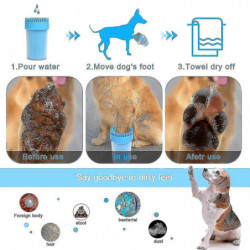 Nettoyeur de pattes pour chiens avec serviettes Accessoires pour chiens, Nettoyage de l’ensemble d’impression de [...]
