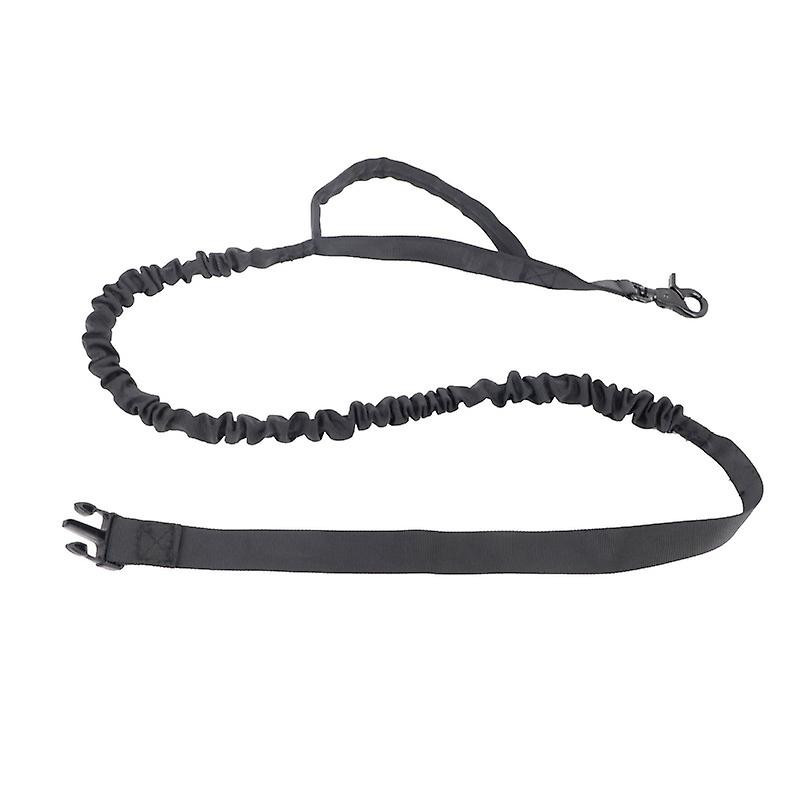 Sports Waist Bag Dog Leash Reflective Elastic Outdoor Pet Supplies Rouge