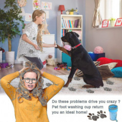 Nettoyeur de pattes pour chiens avec serviettes Accessoires pour chiens, Nettoyage de l’ensemble d’impression de [...]