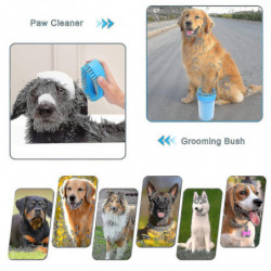 Nettoyeur de pattes pour chiens avec serviettes Accessoires pour chiens, Nettoyage de l’ensemble d’impression de [...]