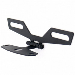 Motorcycle Folding License Plate Holder Adjustable Tail Rear Light Bracket Rack T