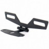 Motorcycle Folding License Plate Holder Adjustable Tail Rear Light Bracket Rack T