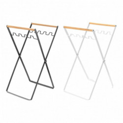 Iron Rubbish Bag Shelf Foldable Portable Rubbish Bag Holder For Outdoor Camping