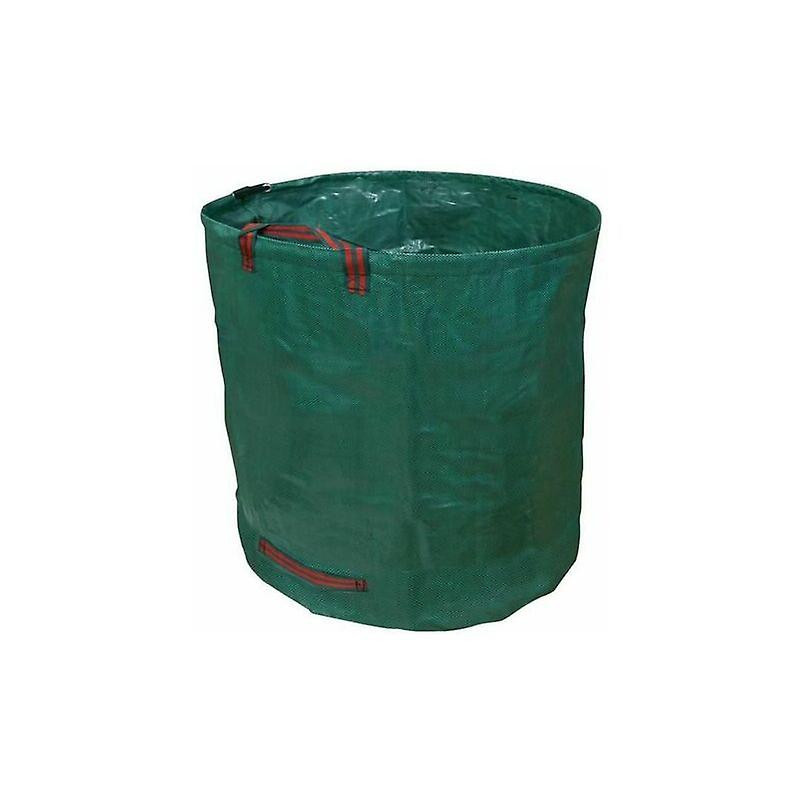 Lot 6 Gardening Bag 272l, With Handles Waterproof Gardening Waste Bag Garden Waste Bags Green
