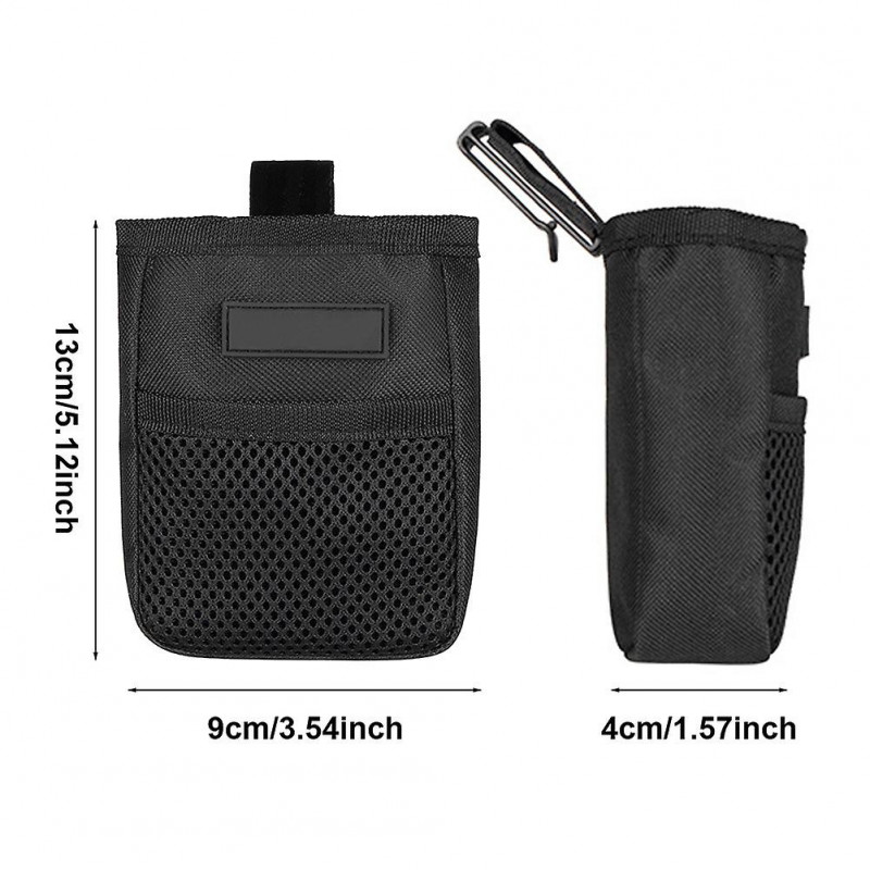 2pcs With Waist Belt Clip Portable Dog Treat Pouch Outdoor Gift Large Capacity