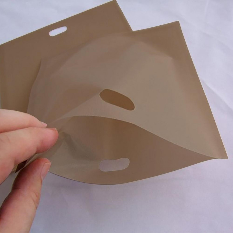 5pcs Bread Reusable Heating Microwave Kitchen No Fallen Residues Toaster Bag