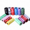 10 rouleaux fort portable dégradable dégradable ramasser les ordures poubelle sac de caca d’animal de compagnie voyage