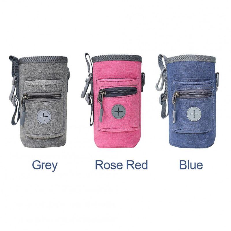 Training Snack Puppy Adjustable Belt Dog Treat Pouch With Poop Bag Dispenser