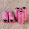 180-count Pet Waste Bags Dog Poop Bags Unscented Biodegradable Dog Paw Prints Pink 12 Rolls