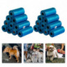 20pcs étanche Chien Caca Sac Cat Accessoires pour animaux de compagnie Organisateur de stockage portable HDPE