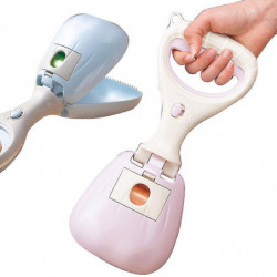 Portable Dog Poop Scooper Sanitary Dog Waste Pick Up Heavy Duty Dog Waste Cleaner With Bag Dispenser