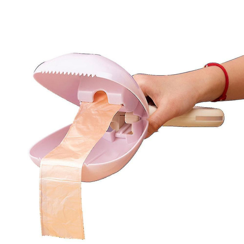 Portable Dog Poop Scooper Sanitary Dog Waste Pick Up Heavy Duty Dog Waste Cleaner With Bag Dispenser