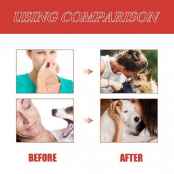 100ml Dog and Cat Deodorant With Natural Plant Formula Puppy Supplies Pet Liquid Perfume Spray Long-Lasting Clean-