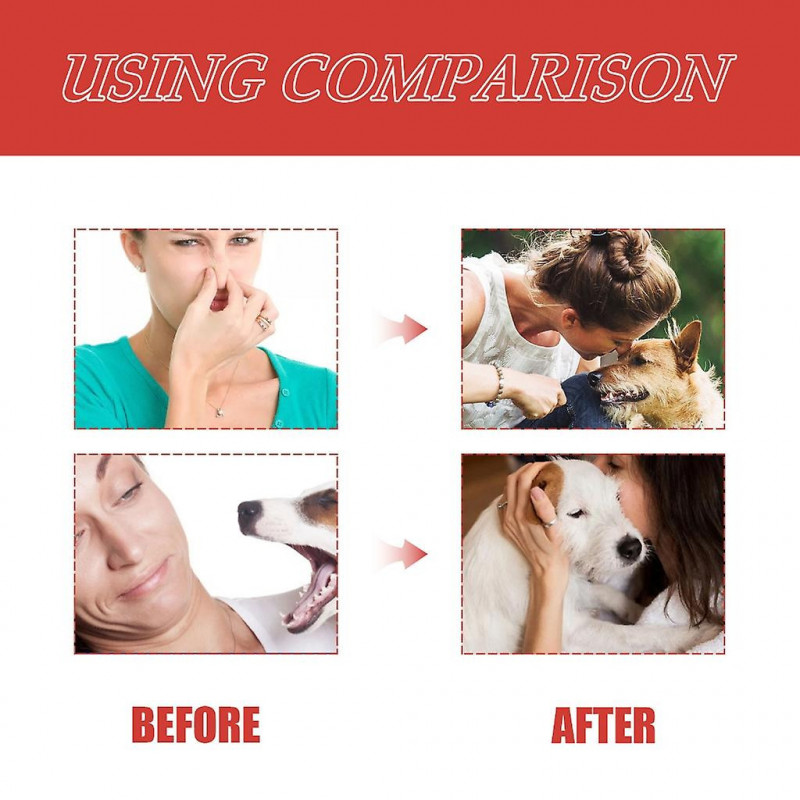 100ml Dog and Cat Deodorant With Natural Plant Formula Puppy Supplies Pet Liquid Perfume Spray Long-Lasting Clean-