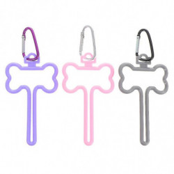 3pcs Dog Poop Bag Fixed Clip Dog Leash Installation Waste Bag Clip Poop Bag Clip