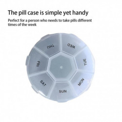 Weekly 7 Days Travel Dispenser Outdoor Holder Case Organizer