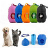 Portable Outdoor Dog Waste Garbage Holder Dog Poop Bag Dispenser, Dog Poop Bags, Extra Thick Strong