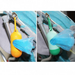 Portable Baby Diaper Nappy Discarded Bag Box Dispenser Holder & Waste Bags