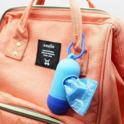 Portable Baby Diaper Nappy Discarded Bag Box Dispenser Holder & Waste Bags