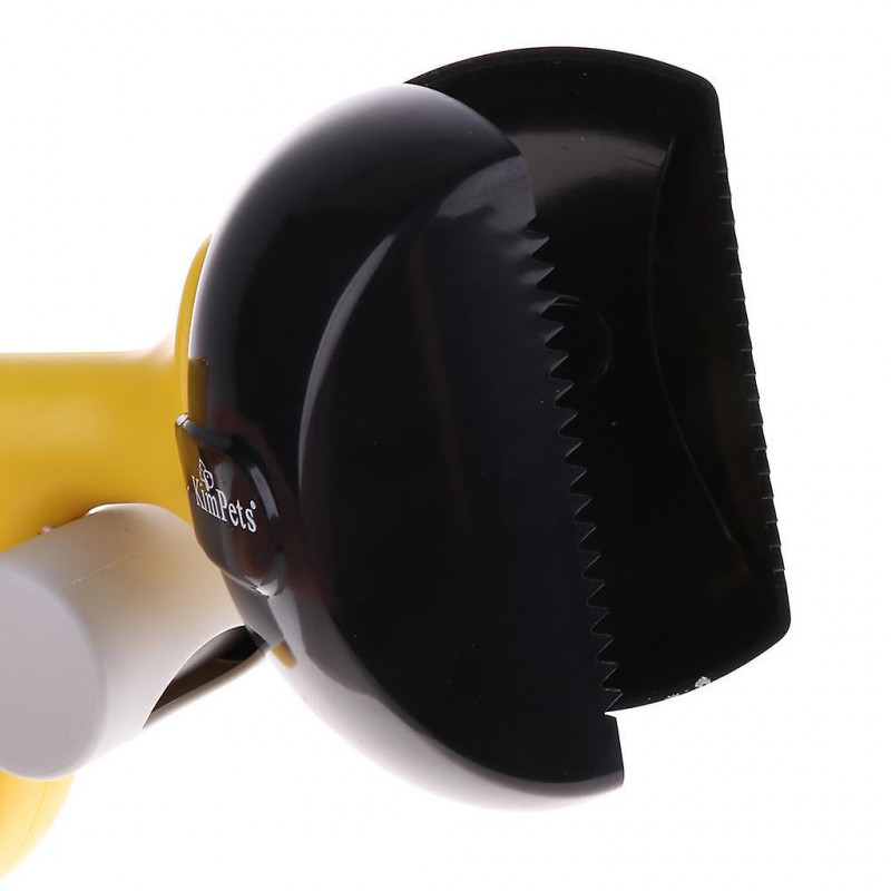 2 In 1 Portable Dog Cat Pooper Scooper Pet Waste Shovel Cleaning Tool Yellow