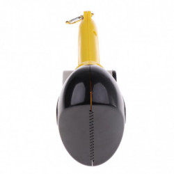 2 In 1 Portable Dog Cat Pooper Scooper Pet Waste Shovel Cleaning Tool Yellow