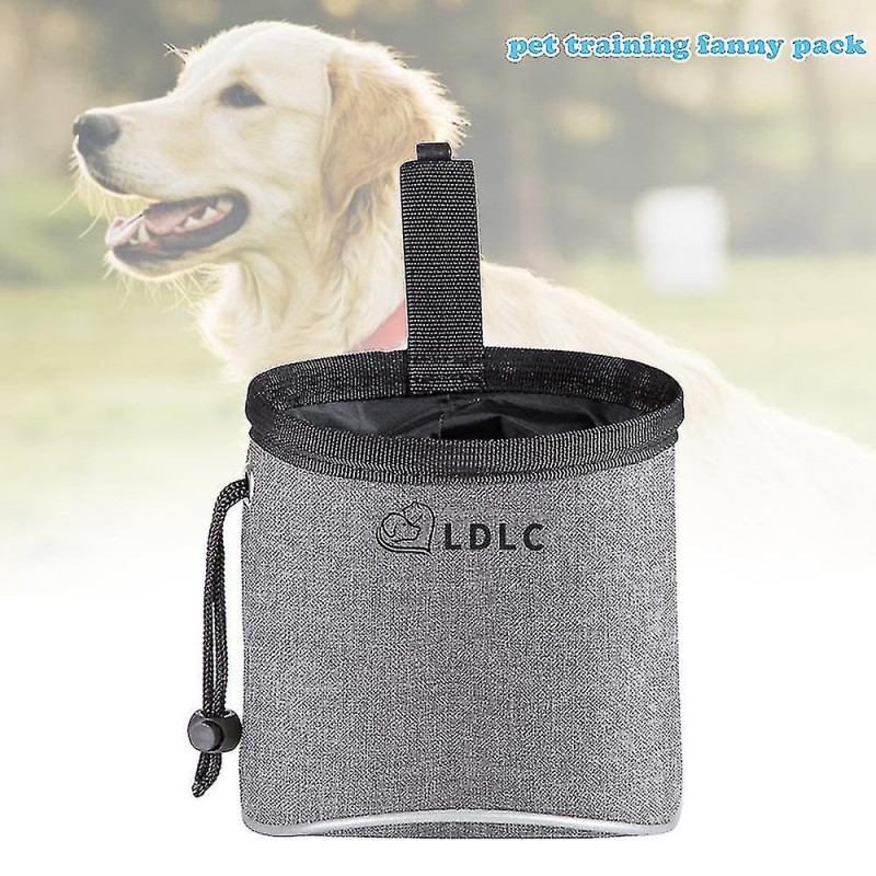 Outdoor Pet Training Waist Bag Reflective Dog Walking Oxford Cloth Snack Bag