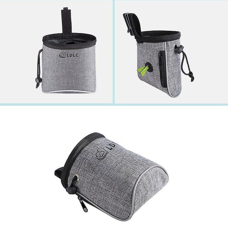 Outdoor Pet Training Waist Bag Reflective Dog Walking Oxford Cloth Snack Bag