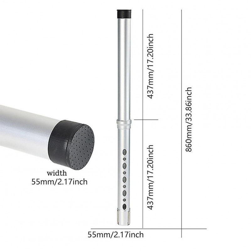 Golf Balls Collector Without Bending Convenient Aluminum Alloy Durable Portable