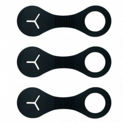 3pcs Dog Poop Bag Holders Pet Waste Bag Carriers Leash Waste Carrier Holder