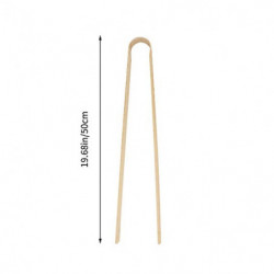 2pcs Pet Pooper Clip Poop Clip Dog Waste Picker Cleaning Tool(wood Color)