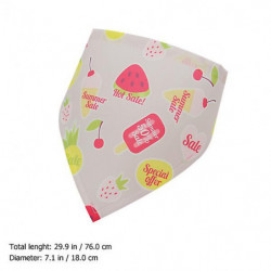 5pcs Pet Saliva Towel Dog Triangle Towel Puppy Pet Triangle Scarf Accessory