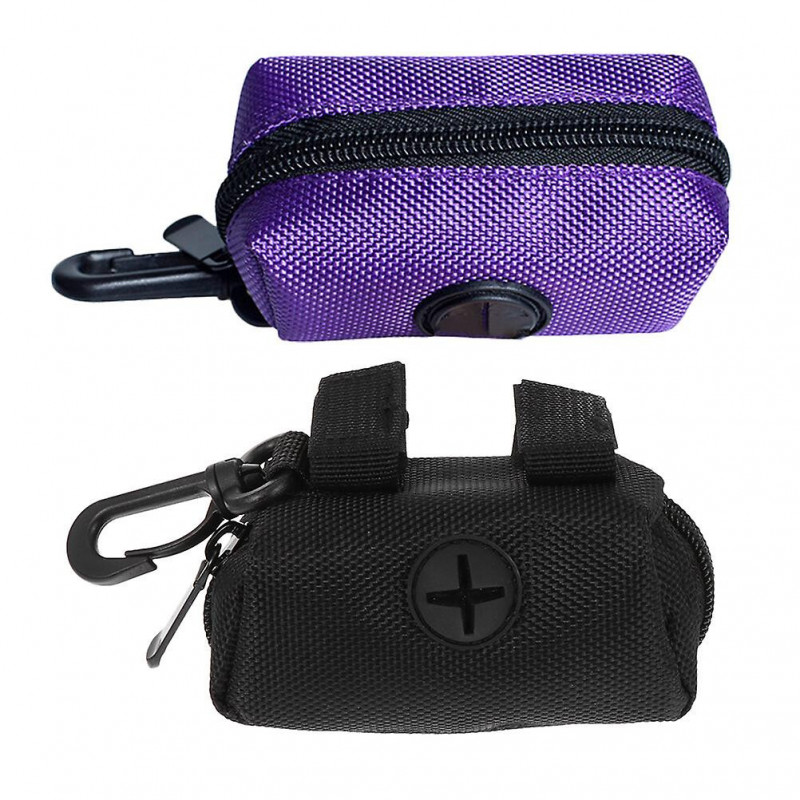 2pcs Dog Waste Bag Dispenser Waterproof Dog Poop Holder Leash Attachment