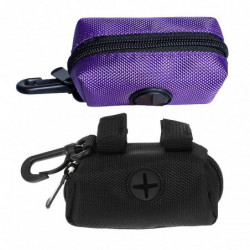 2pcs Dog Waste Bag Dispenser Waterproof Dog Poop Holder Leash Attachment