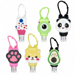 1 Set 6pcs 30ml Travel Bottles Dispensers Liquid Hand Sanitizer Containers