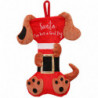 Christmas Hanging Candy Bag Christmas Sock Gift Bag Bone-shape Stocking Bag