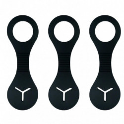 3 Pcs Outdoor Accessories Pet Waste Bag Holders Dog Waste Bag Clips Dog Poop Pickup Bags Holder Dog Poop Bags Dispenser