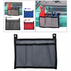 Kayak Canoe Storage Bag Container Pouch Tackle Box Holder Storage Canoe Gray