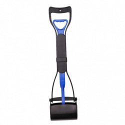 Pet Poop Scooper Poo Shovel Puppy Waste Pick-up Tools For Cat Dogs Blue