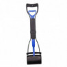 Pet Poop Scooper Poo Shovel Puppy Waste Pick-up Tools For Cat Dogs Blue