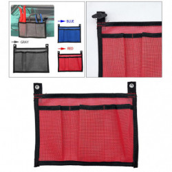 Kayak Canoe Storage Bag Container Pouch Tackle Box Holder Storage Canoe Gray