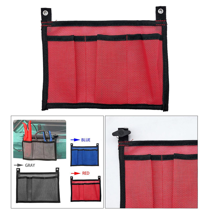Kayak Canoe Storage Bag Container Pouch Tackle Box Holder Storage Canoe Gray